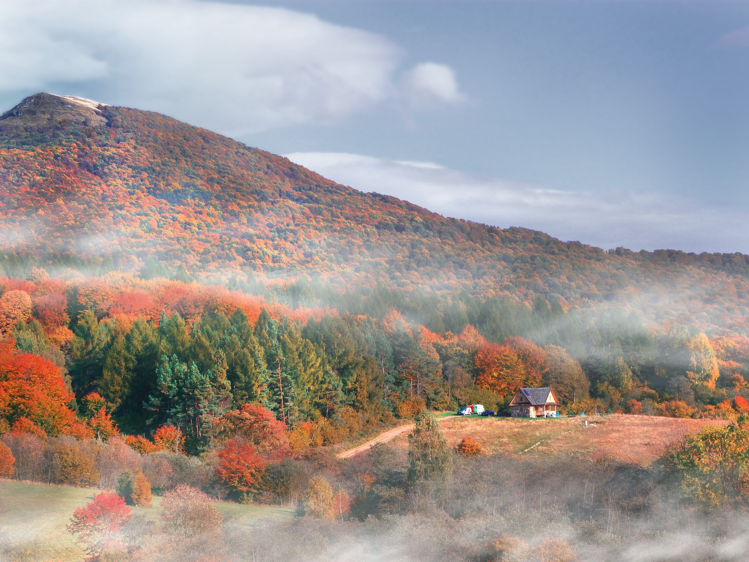 Bieszczady 
w kolorach jesieni